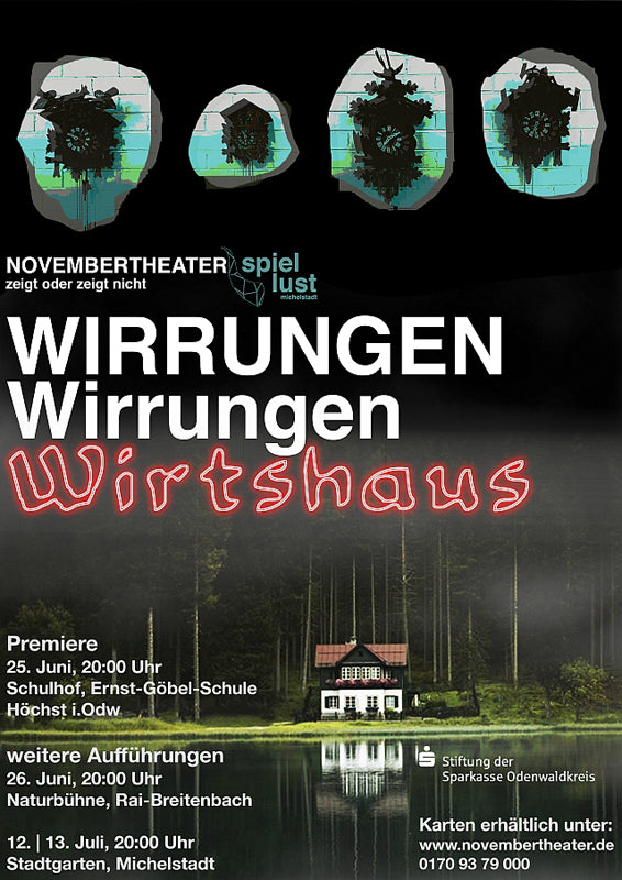 DAS NOVEMBERTHEATER: WIRRUNGEN, Wirrungen, Wirtshaus