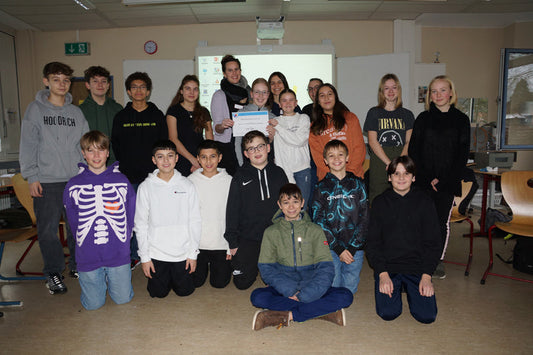 Klasse G7c der Ernst-Göbel-Schule hilft Kinderhospiz