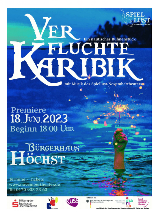 Geschenkgutschein 'Verfluchte Karibik' für alle Vorstellungen im nächsten Jahr 2023!