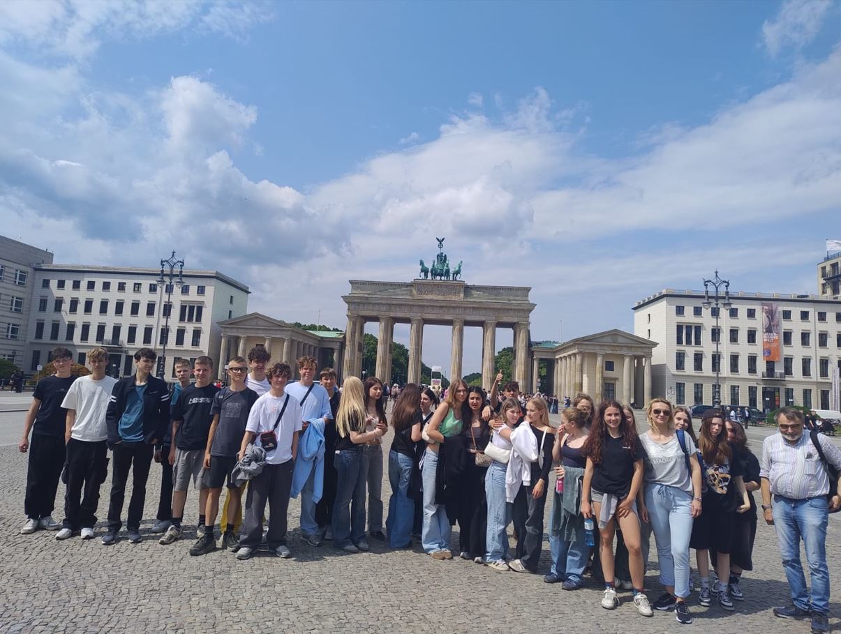 Deutsch-Polnischer Austausch in Berlin.