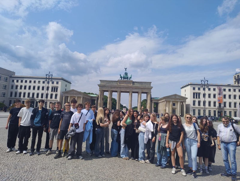 Deutsch-Polnischer Austausch in Berlin.